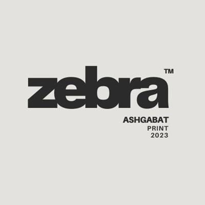 Zebra - tipografiýa