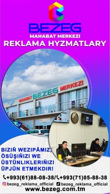 Bezeg mahabat — Реклама и печать
