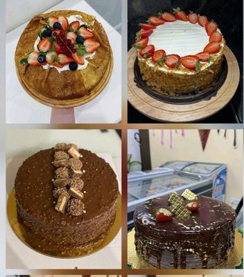 "Aýjahan" desserts — Торты и выпечка