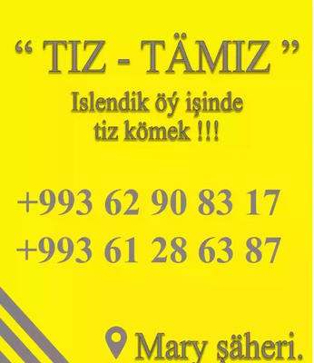 "Tiz-tämiz " — Клининг