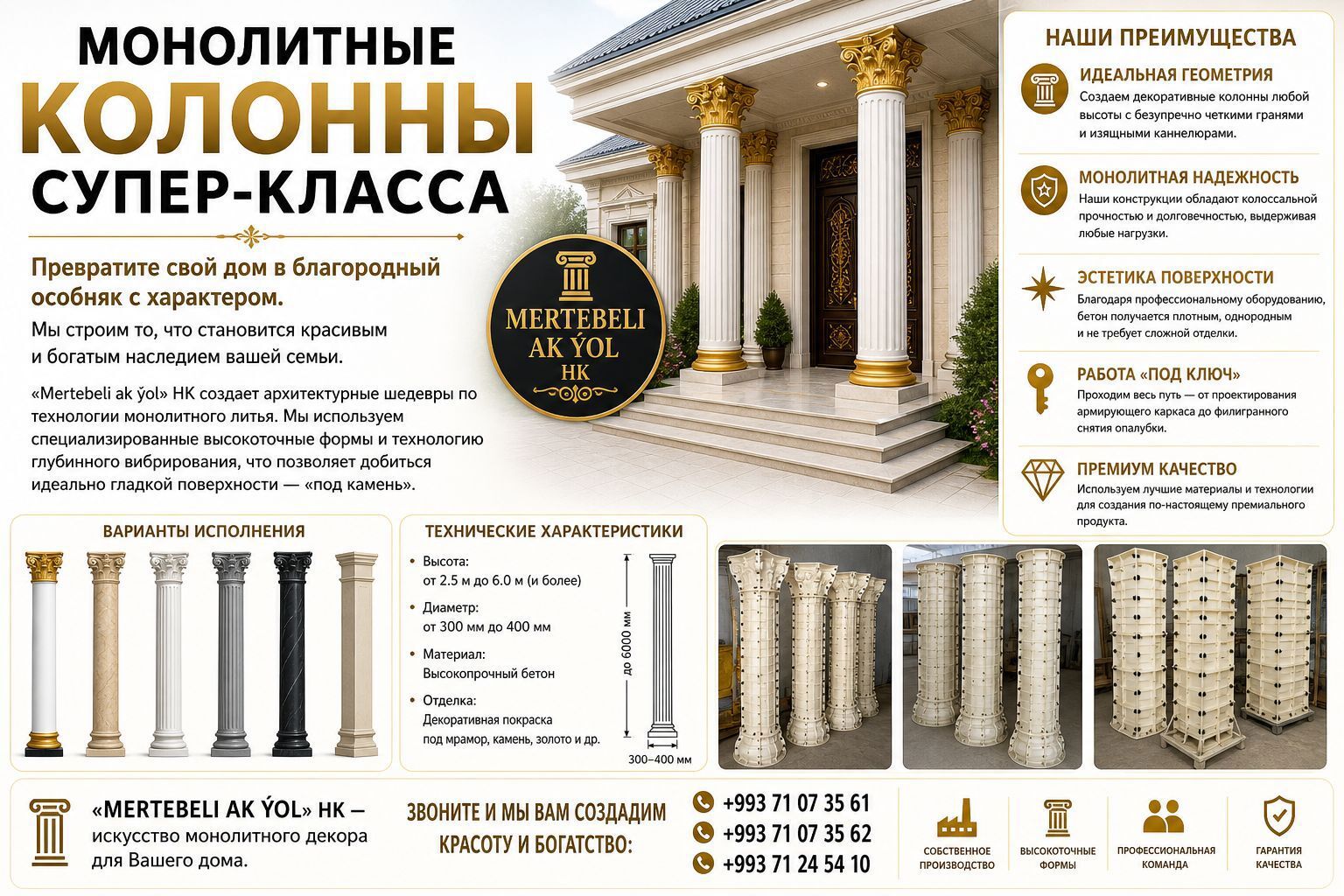 "Mertebeli ak ýol" H/K