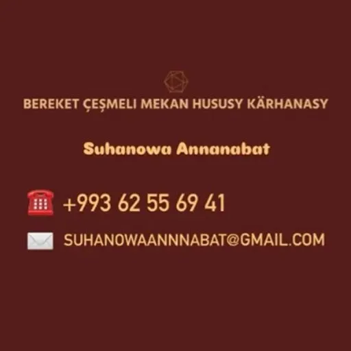 "Bereket çeşmeli " H/K